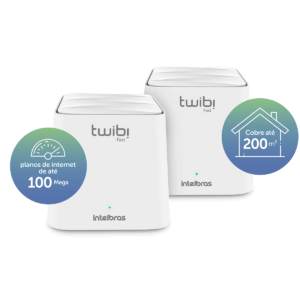 Mesh Intelbras AC 1200 Twibi Fast 2 Unidades