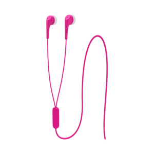 Fone de ouvido Motorola Estereo Earbuds 2 – Rosa
