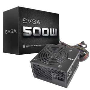 Fonte EVGA 500W 80 plus White PFC Ativo