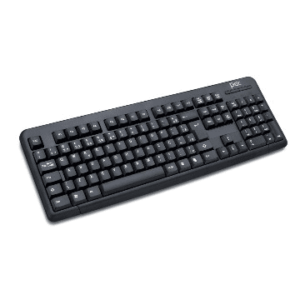 Teclado ABNT2 Slim Pisc 1815 USB Preto