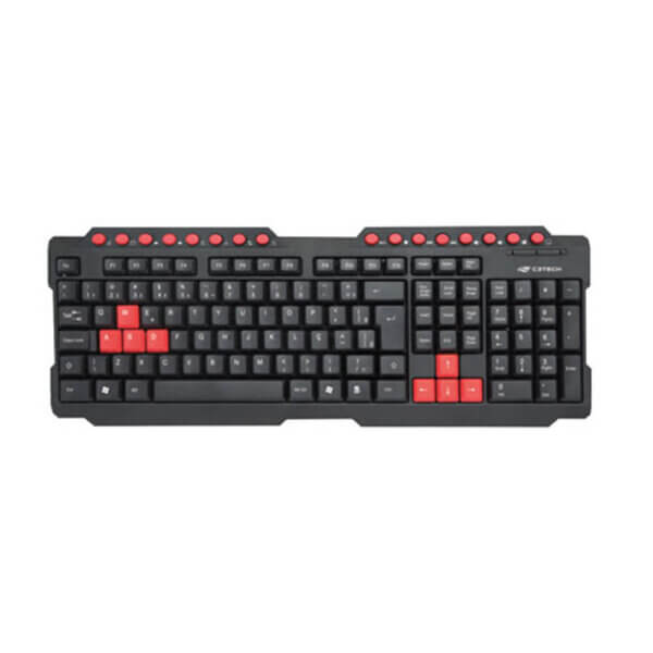 Teclado USB Gamer KG-10BK C3Tech